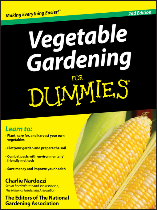 Title details for Vegetable Gardening For Dummies by Charlie Nardozzi - Wait list
